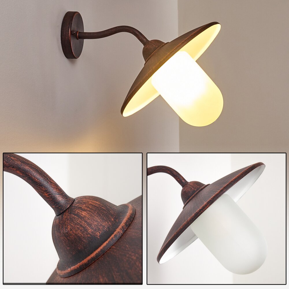 Surnu Applique da esterno Marrone, Ruggine, 1-Luce main product photo