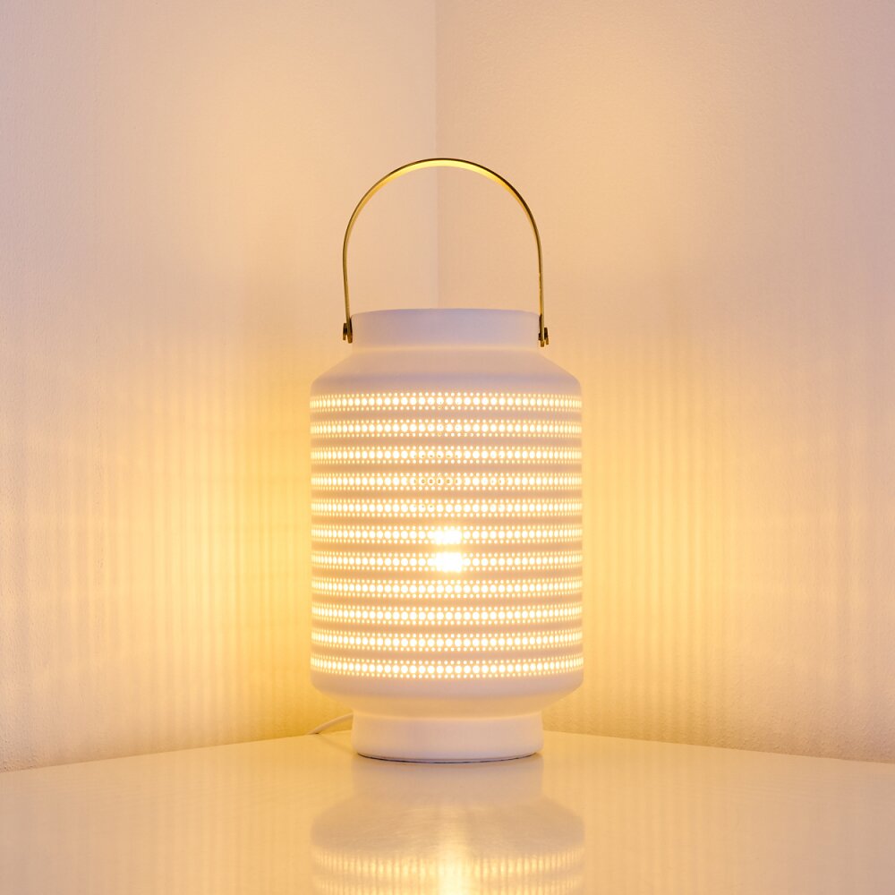 Nakajima Lampada da Tavolo Bianco, 1-Luce