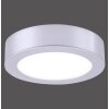 Leuchten-Direkt OSKAR Plafoniera LED Argento, 1-Luce