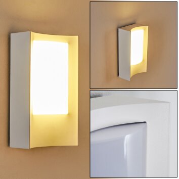 Applique da esterno Lamoliere LED Bianco, 1-Luce