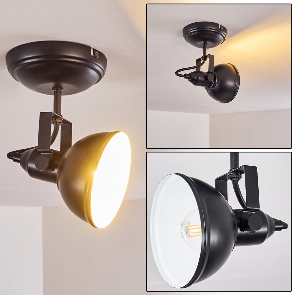 Tina Plafoniera Nero, 1-Luce main product photo