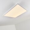 Salmi Plafoniera LED Alluminio, Bianco, 1-Luce