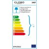 Globo BASIC Lampada con pinza Argento, 1-Luce