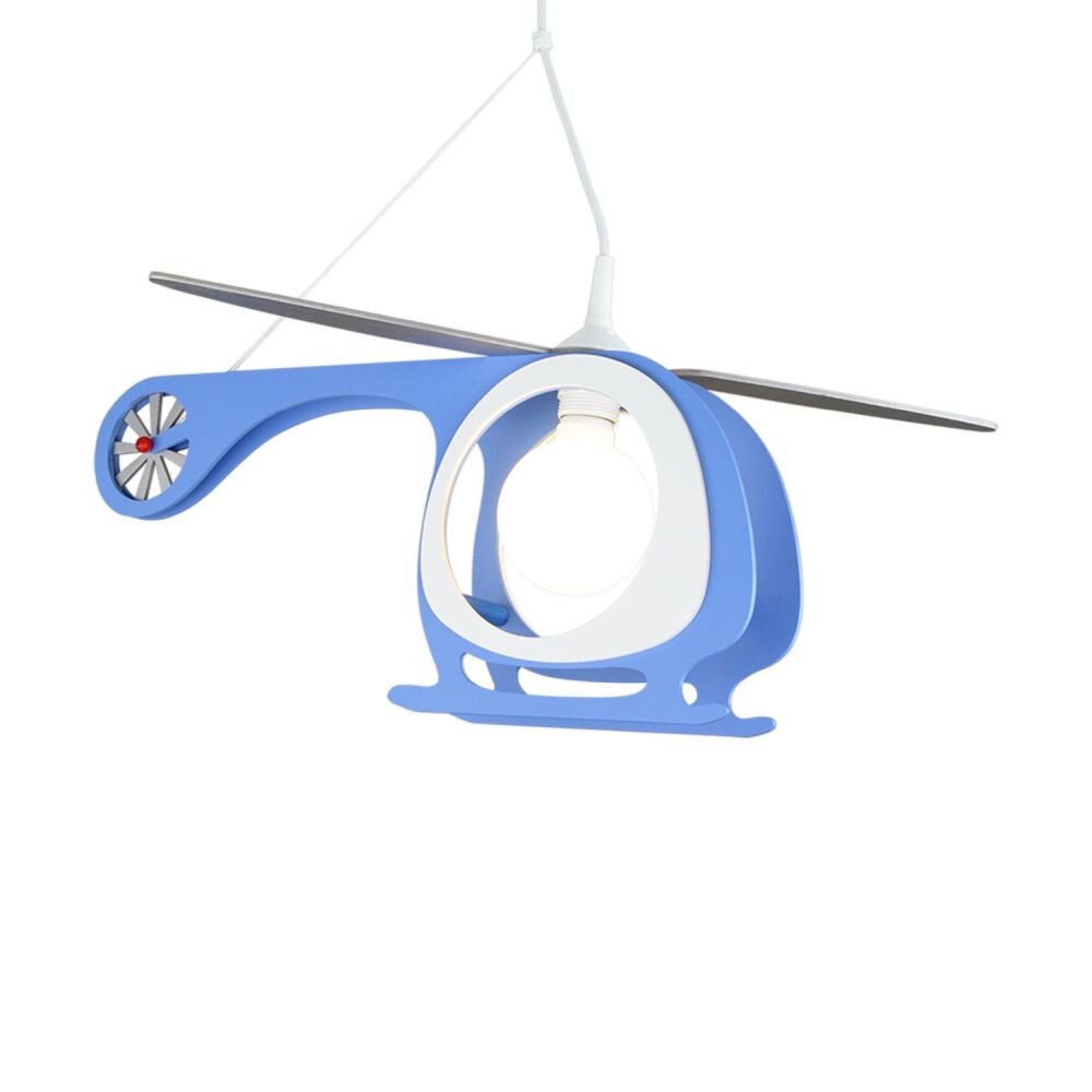 Elobra HUBSCHRAUBER Lampada a Sospensione Blu, Bianco, 1-Luce main product photo