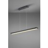 Reality AGANO Lampada a Sospensione LED Nero, 1-Luce