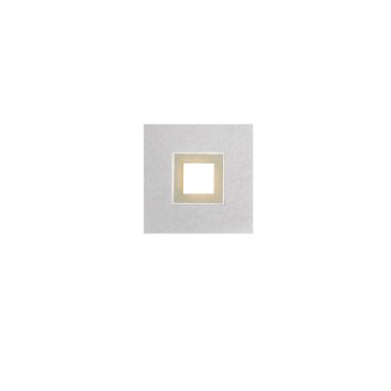 Grossmann KARREE Plafoniera LED Alluminio, Champagne, 1-Luce