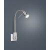 Trio-Leuchten Laon Applique LED Nichel opaco, 1-Luce