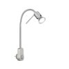 Trio-Leuchten Laon Applique LED Nichel opaco, 1-Luce