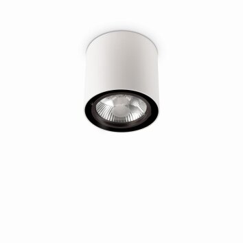 Ideal Lux MOOD Plafoniera Bianco, 1-Luce