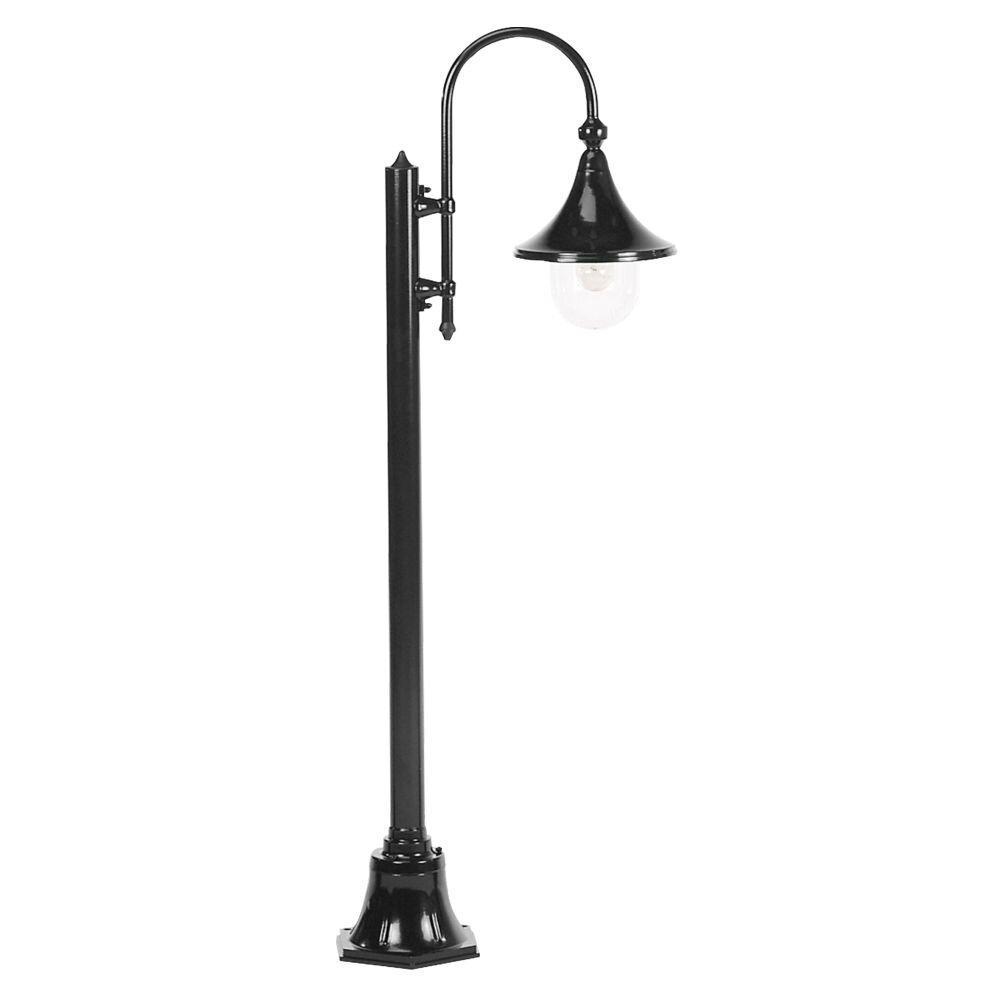 KS Verlichting Rimini Lampioncino Segnapasso Nero, 1-Luce main product photo