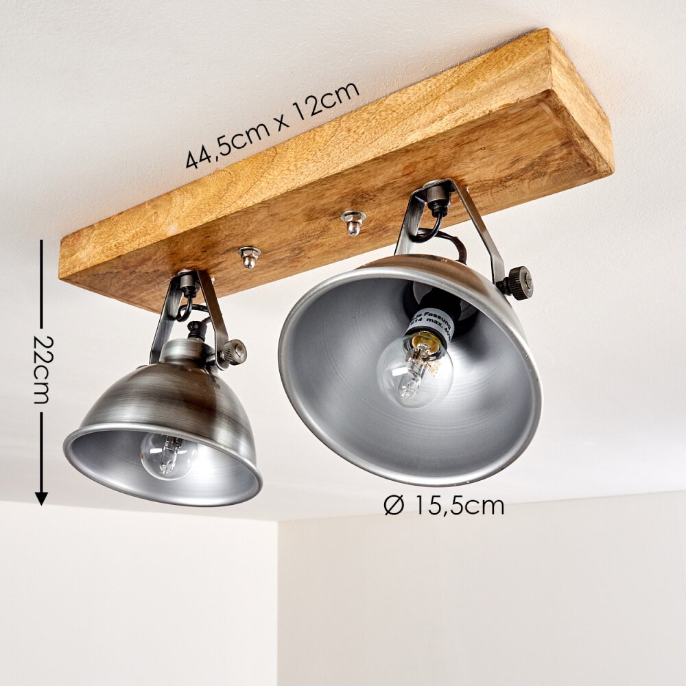 Svanfolk Plafoniera Legno chiaro, 2-Luci