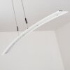 Delaware Lampada a Sospensione LED Argento, 1-Luce