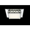 Globo Plafoniera LED Cromo, Vetro, 1-Luce