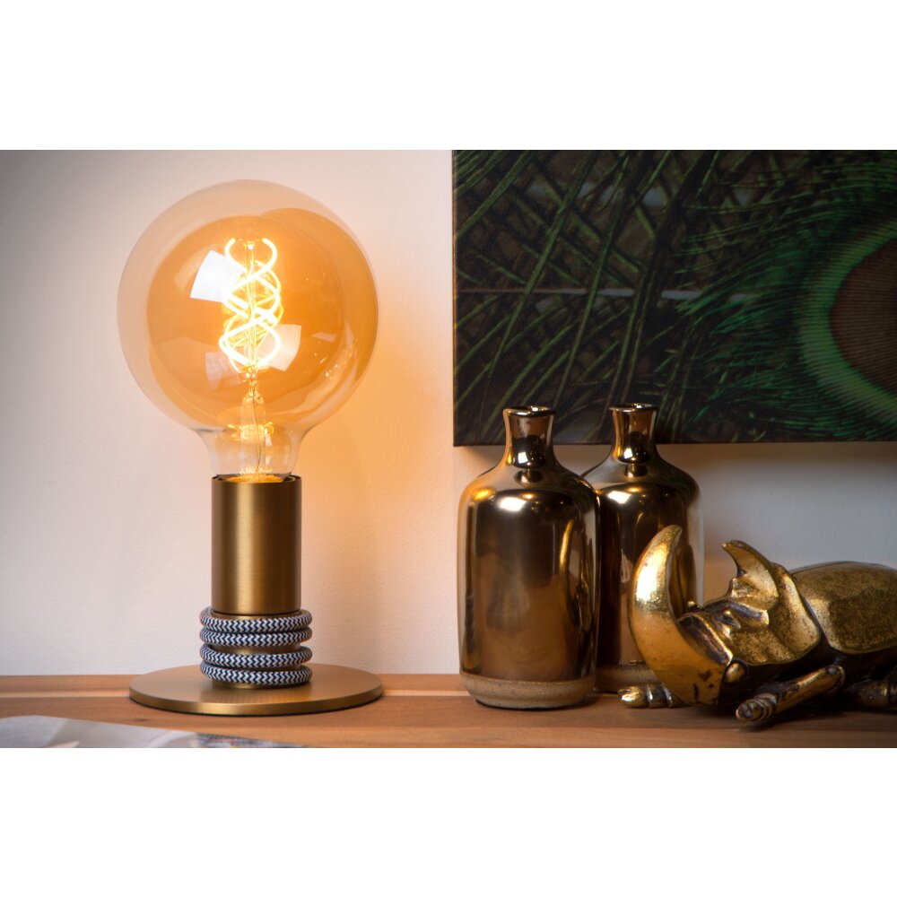 Lucide MARIT Lampada da Tavolo Oro, 1-Luce main product photo