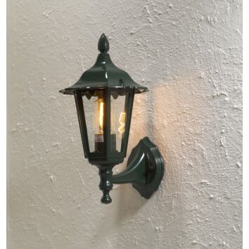 Konstsmide Firenze Applique Verde, 1-Luce