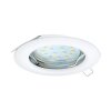 Eglo PENETO Lampada da incasso LED Bianco, 1-Luce