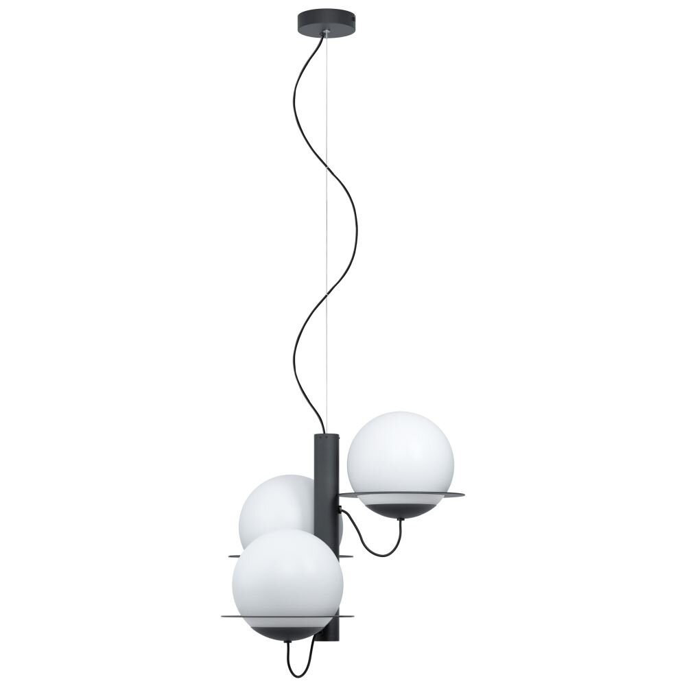 EGLO SABALETE Lampadario a sospensione Nero, 3-Luci main product photo