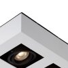 Faretto da soffitto Lucide XIRAX LED Bianco, 4-Luci