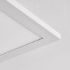 Salmi Plafoniera LED Alluminio, Bianco, 1-Luce