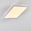 Salmi Plafoniera LED Alluminio, Bianco, 1-Luce