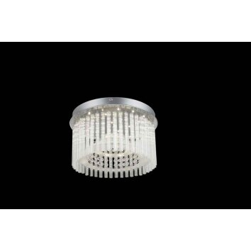 Globo JOYCE Plafoniera LED Cromo, 1-Luce