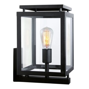 KS Verlichting De Vecht Applique Nero, 1-Luce