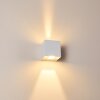 Fauderup Applique da esterno LED Bianco, 2-Luci