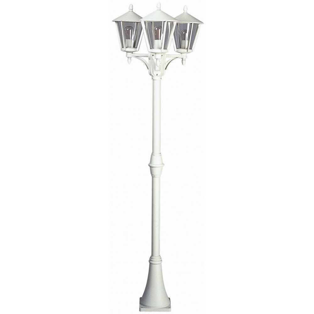 Albert 2046 Lampione Bianco, 3-Luci main product photo