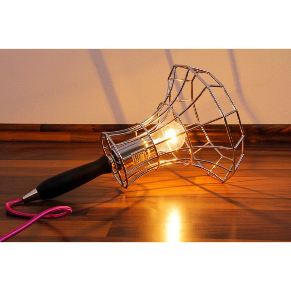 Zavaluce Lady Cage Lampada da pavimento Cromo, 1-Luce main product photo