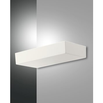 Fabas Luce Emma Applique LED Bianco, 1-Luce