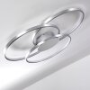 Skanes Plafoniera LED Nichel opaco, 1-Luce