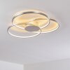 Skanes Plafoniera LED Nichel opaco, 1-Luce