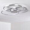 Skanes Plafoniera LED Nichel opaco, 1-Luce