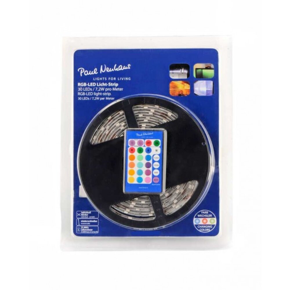 Paul Neuhaus TEANIA Striscia luminosa LED Colorato, 300-Luci, Telecomando, Cambia colore main product photo