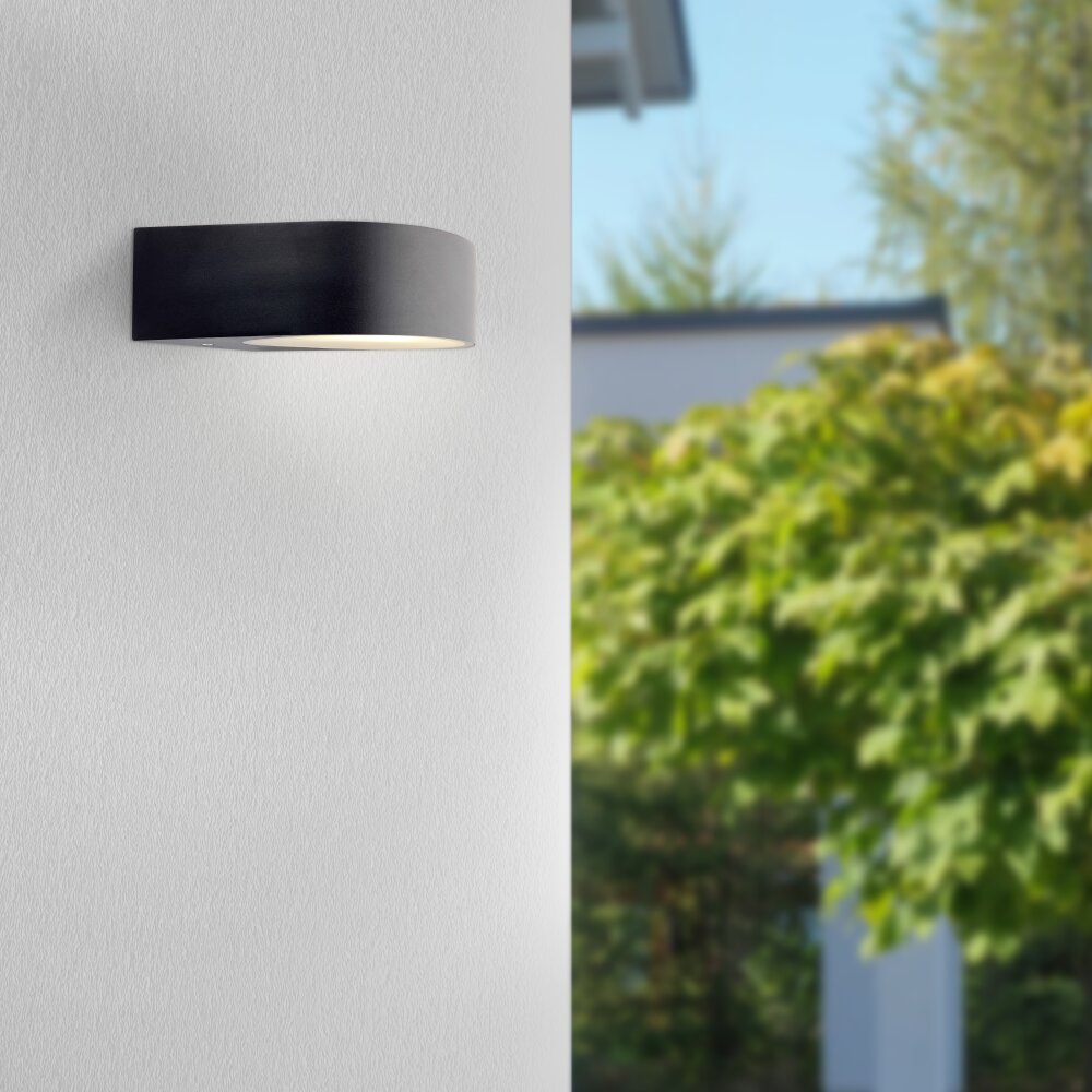 Brilliant Tyler Applique da esterno Nero, 1-Luce main product photo