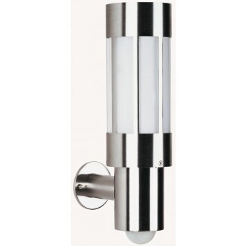 Albert 241 Applique per esterno Acciaio inox, 1-Luce, Sensori di movimento