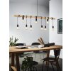 EGLO TOWNSHEND Lampadario a sospensione Marrone, Nero, 9-Luci
