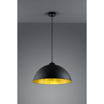 Trio ROMINO II Lampadario a sospensione Nero, 1-Luce