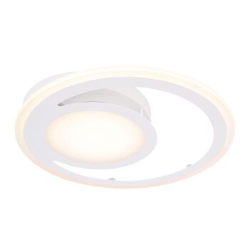 Plafoniera Globo FENNA LED Bianco, 1-Luce