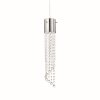 Ideal Lux GOCCE Lampadario a sospensione Cromo, 1-Luce