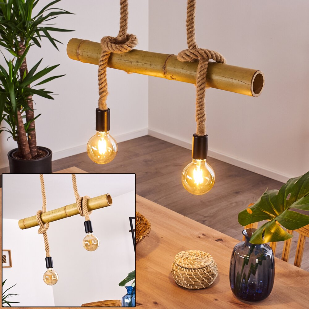 Asmara Lampadario a sospensione Marrone, 2-Luci main product photo