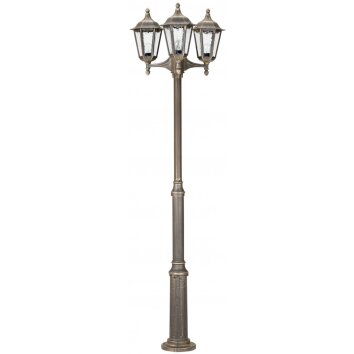 Albert 99 Lampioncino Marrone, Ottone, 3-Luci