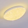 Brighton Star Plafoniera LED Bianco, 1-Luce, Telecomando, Cambia colore