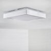 Sora Plafoniera LED Nichel opaco, 1-Luce