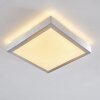 Sora Plafoniera LED Nichel opaco, 1-Luce