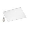 Eglo SALOBRENA-C Lampada a pannello LED Bianco, 1-Luce, Telecomando, Cambia colore