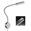 Honsel Raik Applique LED Nichel opaco, 1-Luce