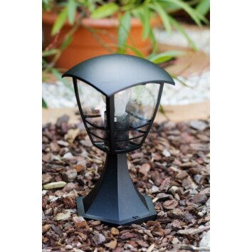 Philips myGarden CREEK Lampada con piedistallo Nero, Trasparente, chiaro, 1-Luce