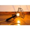 Zavaluce Lady Cage Lampada da pavimento Nero, 1-Luce