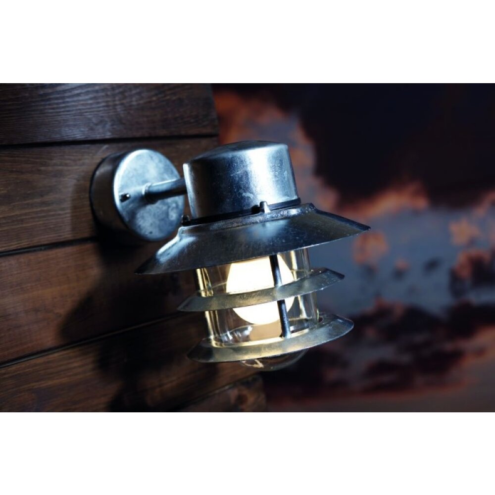 Nordlux Blokhus Applique per esterno Zincato, 1-Luce main product photo